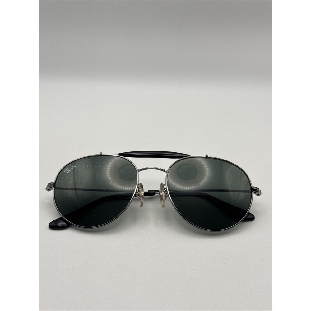 Authentic Ray-Ban RJ9548SN 200/71 Aviator Gunmetal Sunglasses 50-17 READ